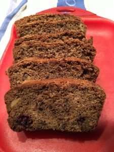 Slices of Blackberry Bread